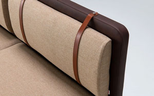 ベルトカラーキャメル