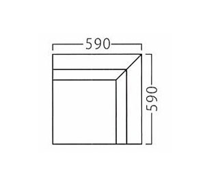 角イスサイズ
