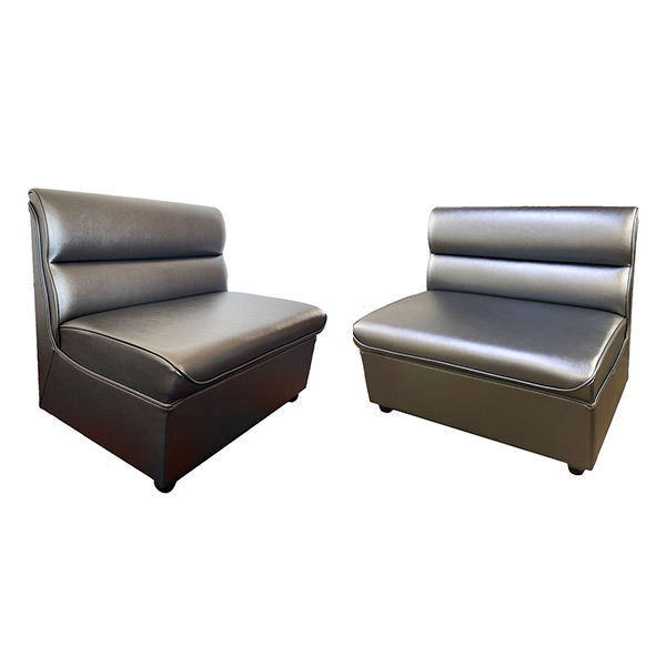 メタリックSソファ