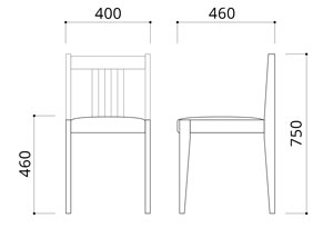 ササ チェアサイズ