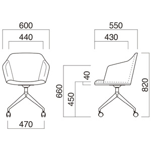 アニマA-QC（固定式）サイズ
