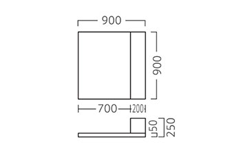 サークル付マットA900サイズ