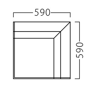 アイリス角イスサイズ