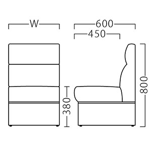 フーガ（W指定）サイズ