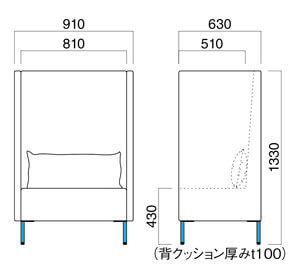 スクリーン1Pサイズ