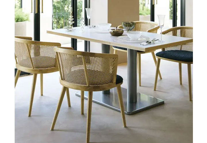 ST-001 メラミン化粧板/木縁巻き