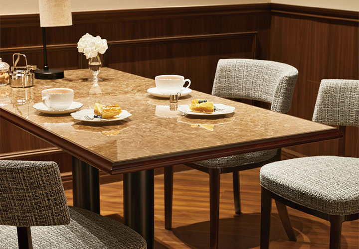 ST-002 メラミン化粧板/木縁巻き