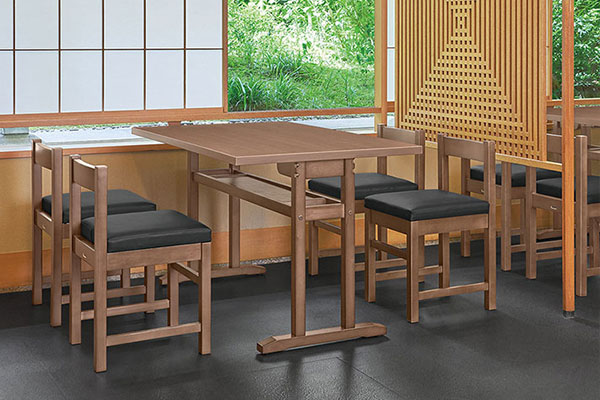 HLD 棚付 - 大間 D テーブル