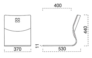 羽衣 座椅子サイズ