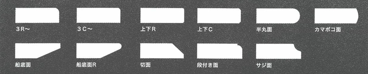 基本小口面加工